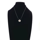 GUCCI Necklace Crest Silver925/leather Silver unisex Second hand