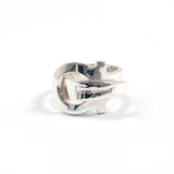 Salvatore Ferragamo Ring Gancini Silver925 #US 5 1/4 Silver Women Second hand