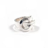 Salvatore Ferragamo Ring Gancini Silver925 #US 5 1/4 Silver Women Second hand