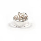 Salvatore Ferragamo Ring Gancini Silver925 #US 5 1/4 Silver Women Second hand