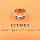 HERMES Ring Move ash Silver925 #US 9 3/4 Silver Silver mens Second hand