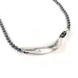 Georg Jensen Necklace Hans Hansen Silver925/Hematite Silver Women Second hand