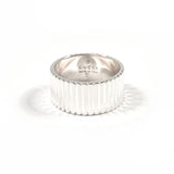 GUCCI Ring Coin edge Silver925 #US 6 Silver Women Second hand