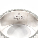 GUCCI Ring Coin edge Silver925 #US 6 Silver Women Second hand