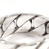 GUCCI Ring Interlocking G Sterling Silver 925 US SizeUS 8 1/4 Silver mens