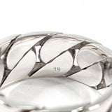 GUCCI Ring Interlocking G Sterling Silver 925 US SizeUS 8 1/4 Silver mens