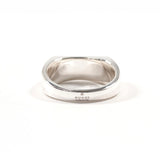 GUCCI Ring Diagonal Interlocking G Sterling Silver 925 US Size 7.75 mens