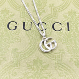 GUCCI Necklace ‎814914 J8400 8106 Double G Silver925 Silver unisex Second hand