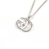 GUCCI Necklace ‎814914 J8400 8106 Double G Silver925 Silver unisex Second hand