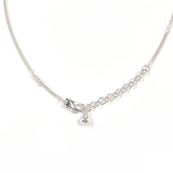GUCCI Necklace ‎814914 J8400 8106 Double G Silver925 Silver unisex Second hand