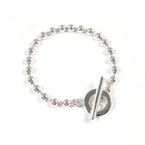 GUCCI bracelet Ball chain Silver925 Silver unisex Second hand