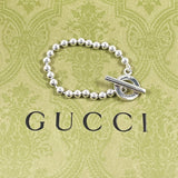 GUCCI bracelet Ball chain Silver925 Silver unisex Second hand