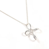 TIFFANY&Co. Necklace Infinity cross Elsa Peretti Silver925 Silver Women Second hand