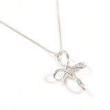 TIFFANY&Co. Necklace Infinity cross Elsa Peretti Silver925 Silver Women Second hand