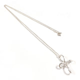 TIFFANY&Co. Necklace Infinity cross Elsa Peretti Silver925 Silver Women Second hand