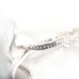 TIFFANY&Co. Necklace Infinity cross Elsa Peretti Silver925 Silver Women Second hand