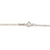 TIFFANY&Co. Necklace Infinity cross Elsa Peretti Silver925 Silver Women Second hand