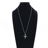 TIFFANY&Co. Necklace Infinity cross Elsa Peretti Silver925 Silver Women Second hand