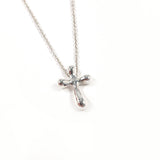 TIFFANY&Co. Necklace Cross mini Elsa Peretti Silver925 Silver Women Second hand