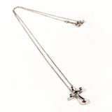 TIFFANY&Co. Necklace Cross mini Elsa Peretti Silver925 Silver Women Second hand