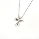 TIFFANY&Co. Necklace Cross mini Elsa Peretti Silver925 Silver Women Second hand