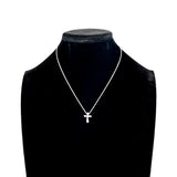 TIFFANY&Co. Necklace Cross mini Elsa Peretti Silver925 Silver Women Second hand