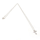 TIFFANY&Co. Necklace Cross mini Elsa Peretti Silver925 Silver Women Second hand