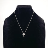 TIFFANY&Co. Necklace Cross mini Elsa Peretti Silver925 Silver Women Second hand