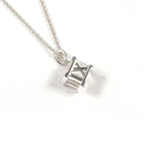 TIFFANY&Co. Necklace Atlas cube Silver925 Silver unisex Second hand