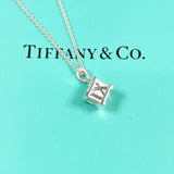 TIFFANY&Co. Necklace Atlas cube Silver925 Silver unisex Second hand