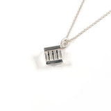 TIFFANY&Co. Necklace Atlas cube Silver925 Silver unisex Second hand