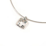 TIFFANY&Co. Necklace Pierced Cross Silver925 Silver unisex Second hand
