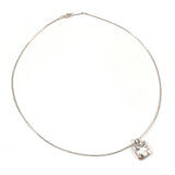 TIFFANY&Co. Necklace Pierced Cross Silver925 Silver unisex Second hand