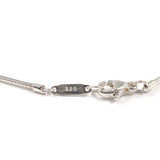 TIFFANY&Co. Necklace Pierced Cross Silver925 Silver unisex Second hand