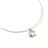 TIFFANY&Co. Necklace Pierced Cross Silver925 Silver unisex Second hand