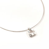 TIFFANY&Co. Necklace Pierced Cross Silver925 Silver unisex Second hand