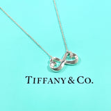TIFFANY&Co. Necklace Double rubbing heart Paloma Picasso Sterling Silver 925 Silver Women