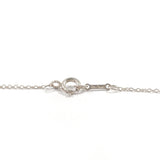 TIFFANY&Co. Necklace Double rubbing heart Paloma Picasso Sterling Silver 925 Silver Women