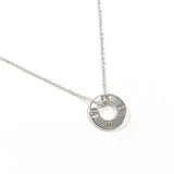 TIFFANY&Co. Necklace Atlas Pierced Circle Silver925 Silver Women Second hand