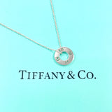 TIFFANY&Co. Necklace Atlas Pierced Circle Silver925 Silver Women Second hand