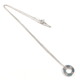 TIFFANY&Co. Necklace Atlas Pierced Circle Silver925 Silver Women Second hand