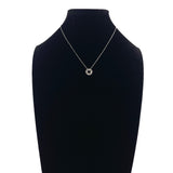 TIFFANY&Co. Necklace Atlas Pierced Circle Silver925 Silver Women Second hand