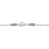 TIFFANY&Co. Necklace Open heart Elsa Peretti Silver925 Silver Women Second hand