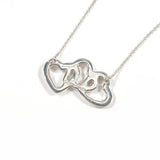 TIFFANY&Co. Necklace Triple heart Silver925 Silver Women Second hand