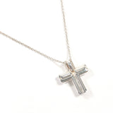 TIFFANY&Co. Necklace Tenderness Heart Cross Paloma Picasso Silver925 Silver Women Second hand