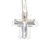 TIFFANY&Co. Necklace Tenderness Heart Cross Paloma Picasso Silver925 Silver Women Second hand