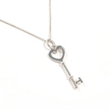 TIFFANY&Co. Necklace Heart key Silver925 Silver Women Second hand