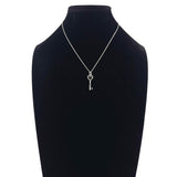 TIFFANY&Co. Necklace Heart key Silver925 Silver Women Second hand