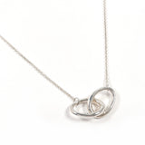 TIFFANY&Co. Necklace Double loop Elsa Peretti Silver925 Silver Women Second hand