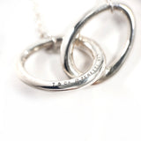 TIFFANY&Co. Necklace Double loop Elsa Peretti Silver925 Silver Women Second hand